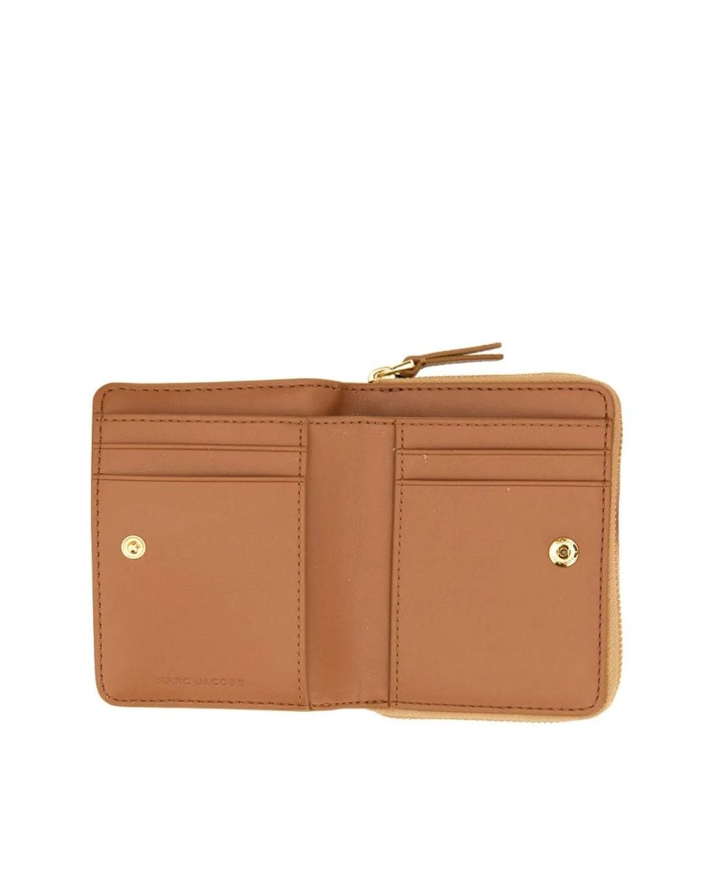 Marc Jacobs Natural The Compact Mini Wallet