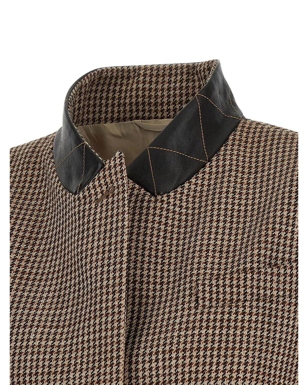 Brunello Cucinelli Gray Virgin Wool Sleeveless Jacket Clothing
