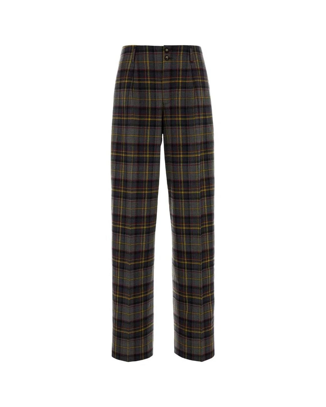 Etro Black Embroidered Stretch Wool Pant
