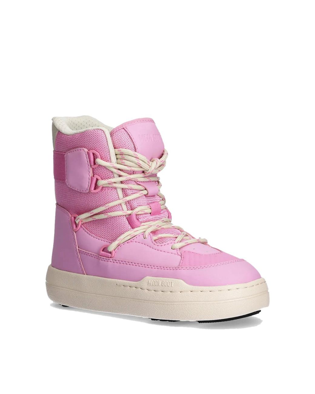 Moon Boot Pink Park Sneaker Snow Boots
