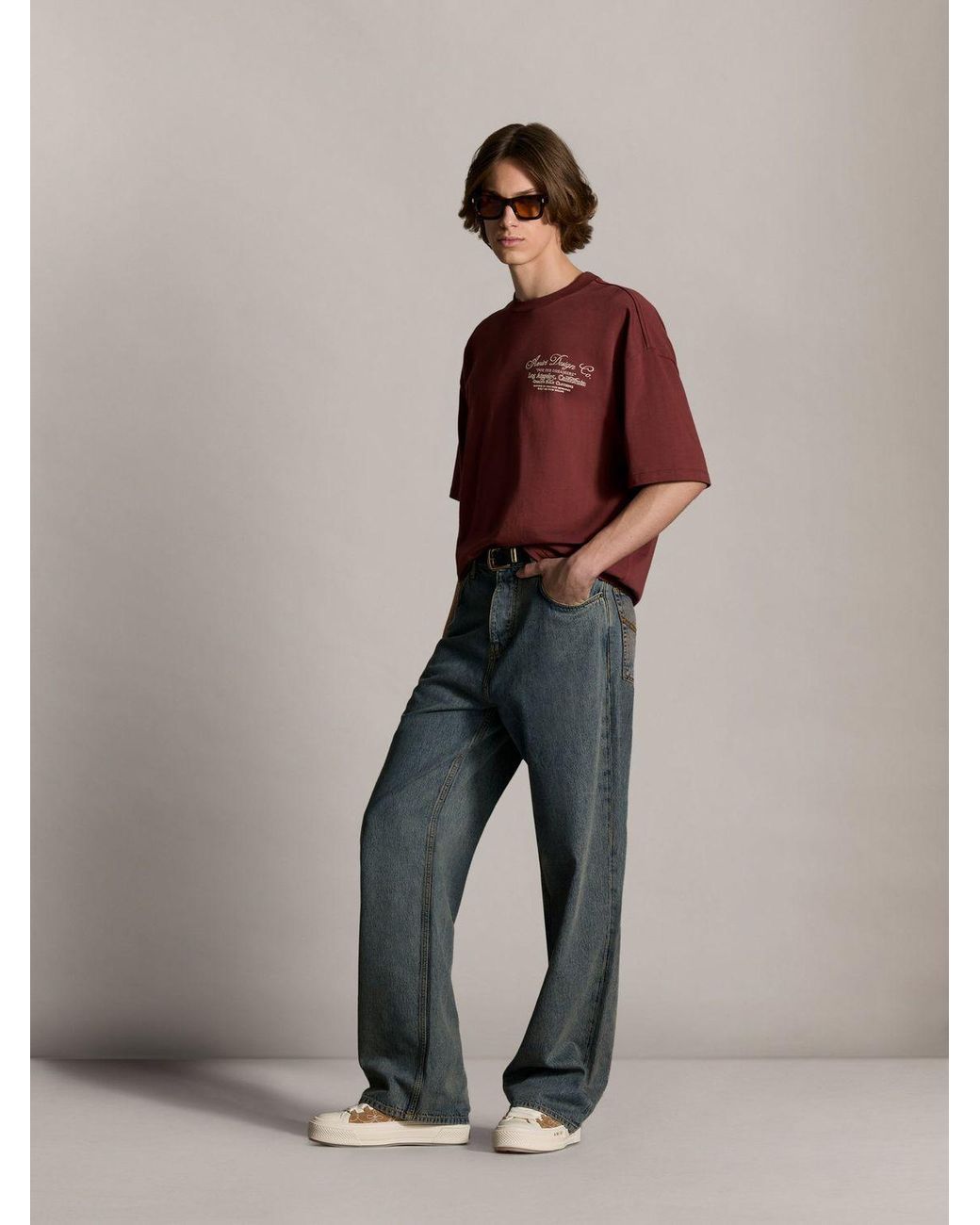 Amiri Blue Loose Fit Jean for men