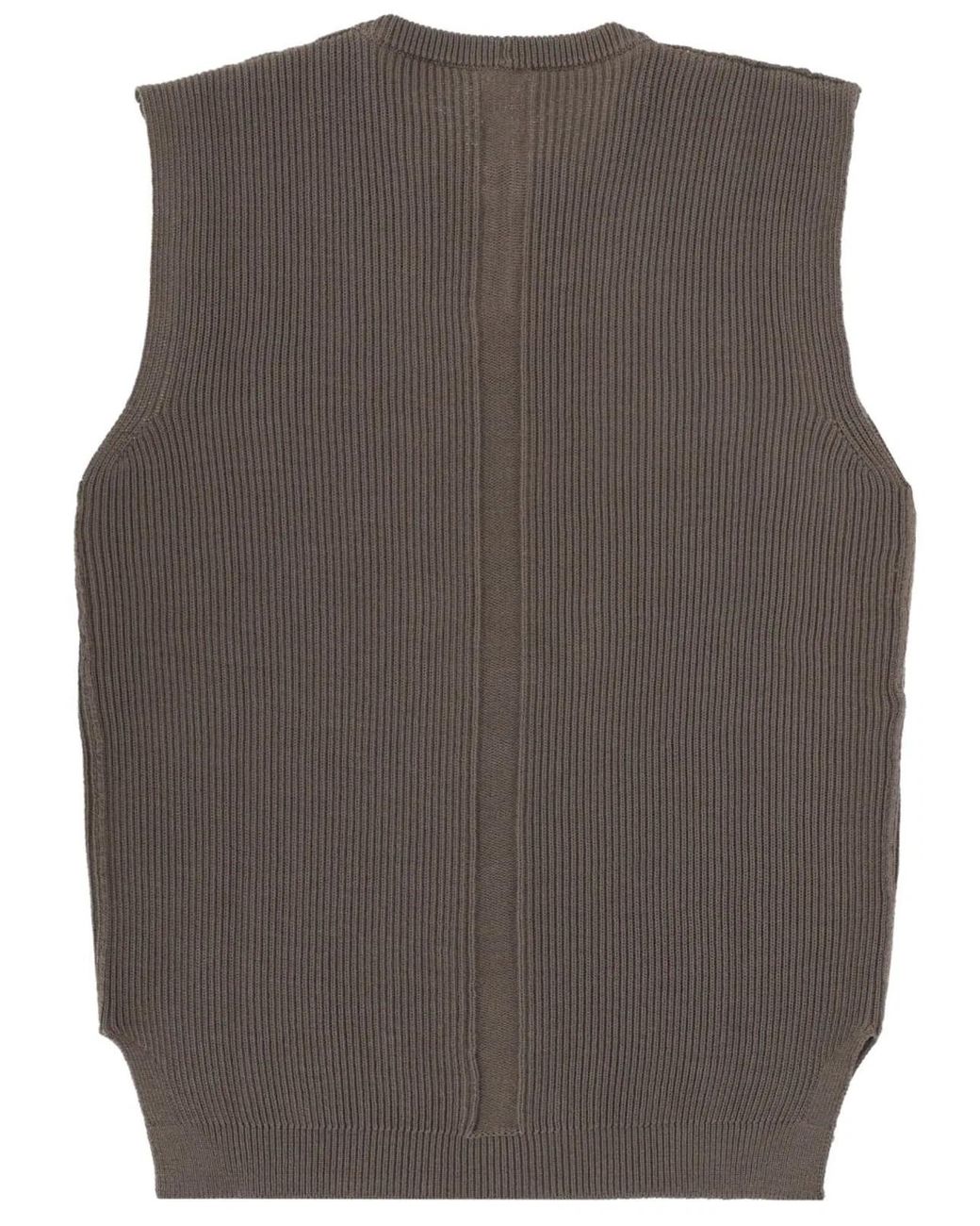 Rick Owens Brown Knitted Tops for men