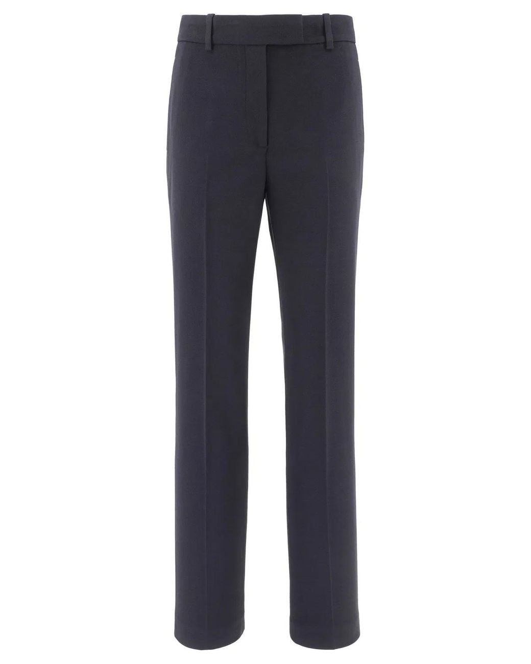 Aspesi Blue Pressed Crease Tailored Trousers