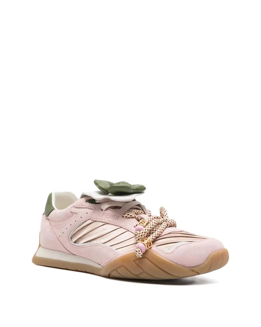 Fendi Pink Wave Pulse Sneakers