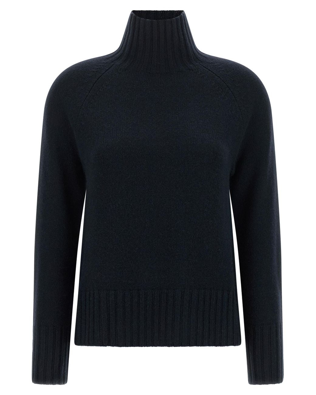 Max Mara Blue Max Mara 'S 'Mantova' High Neck Sweater