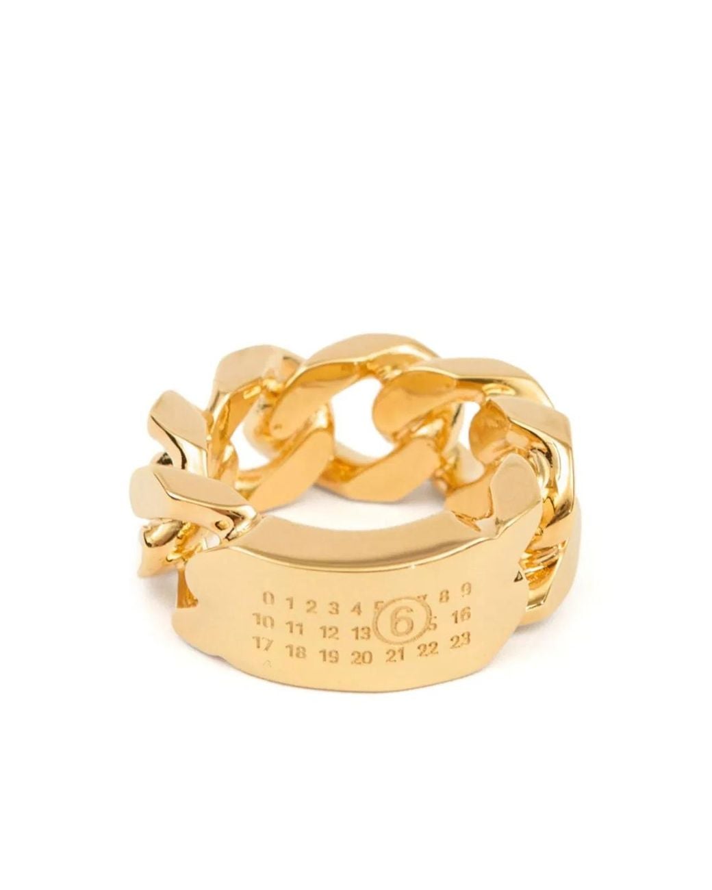 MM6 by Maison Margiela Metallic Tone Chain Link Accessory
