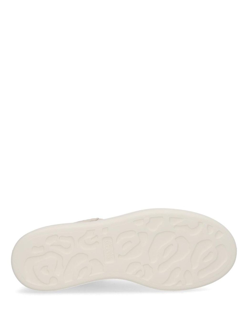 McQueen Natural Oversize Sneaker Shearling Trainers