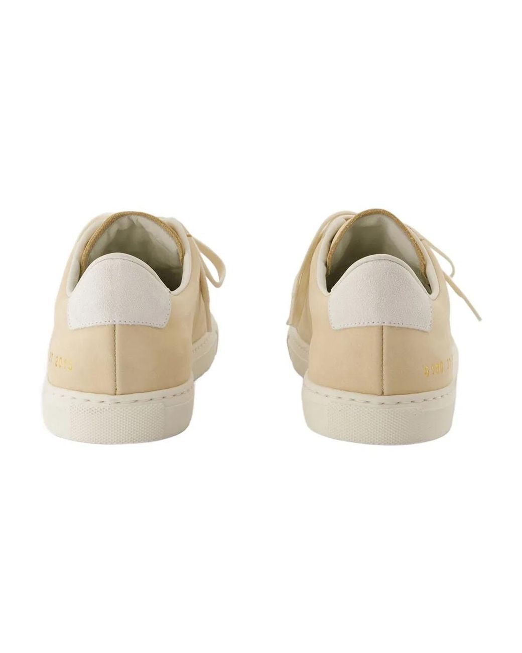 Common Projects Natural Retro Nubuck Sneakers