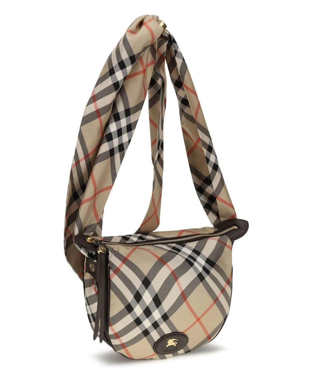 Burberry White The Ribbon Shoulder Bag
