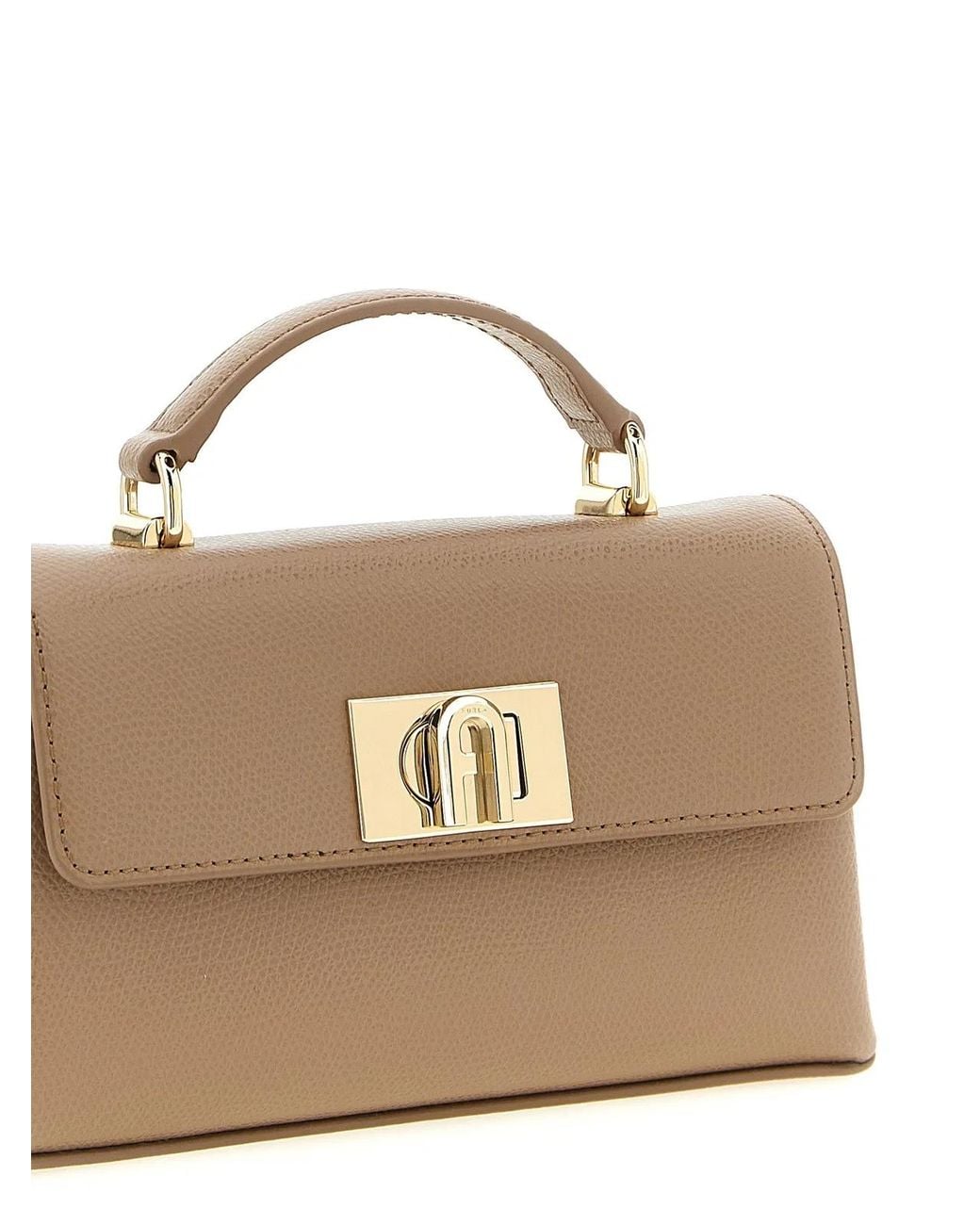 Furla Brown 1927' Mini Crossbody Bag