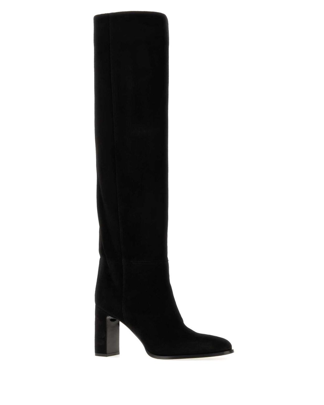 Jimmy Choo Black Suede Caly Boots