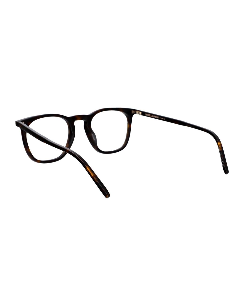 Saint Laurent Brown Acetate Glasses