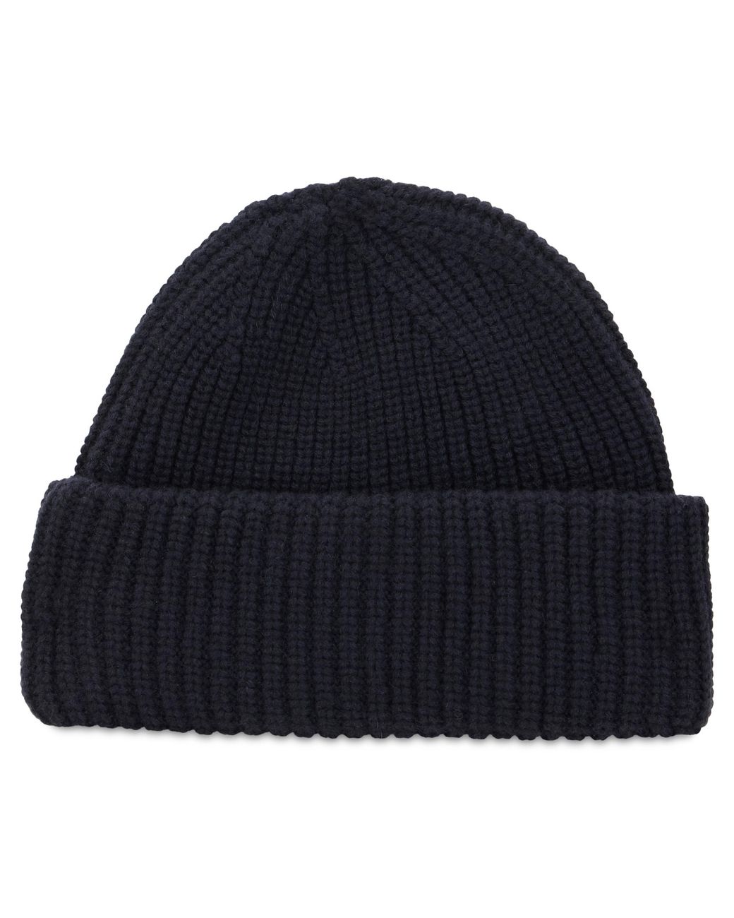 Slowear Blue Knitted Cashmere Hat for men
