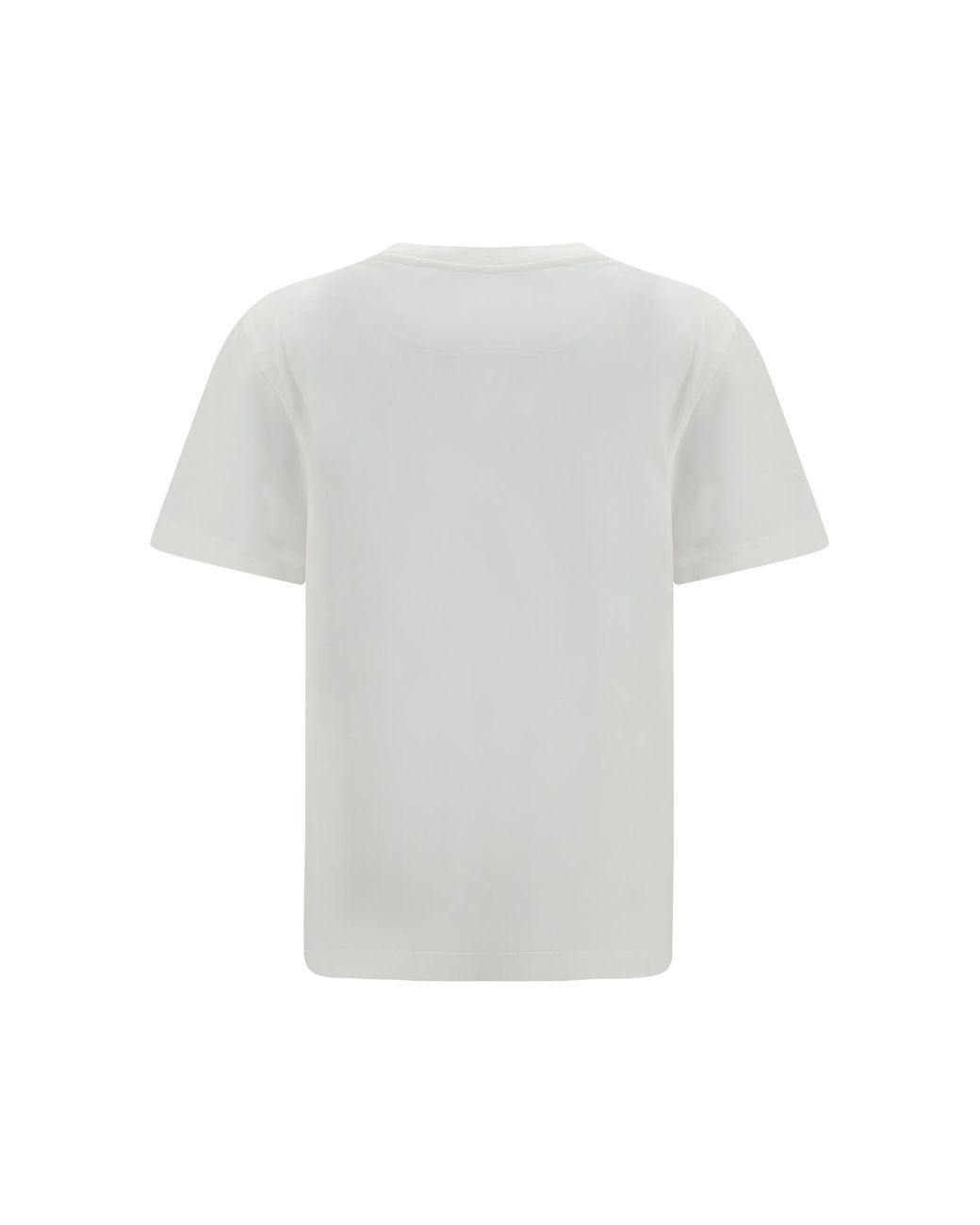 McQueen White Embroidered Logo T-Shirt