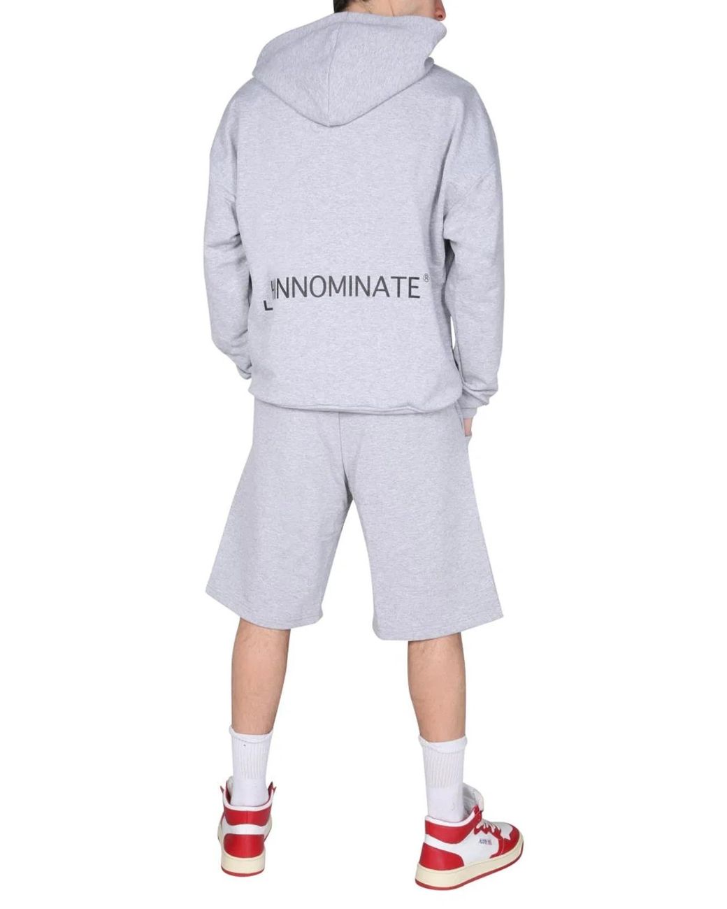 hinnominate Gray Bermuda With Logo for men