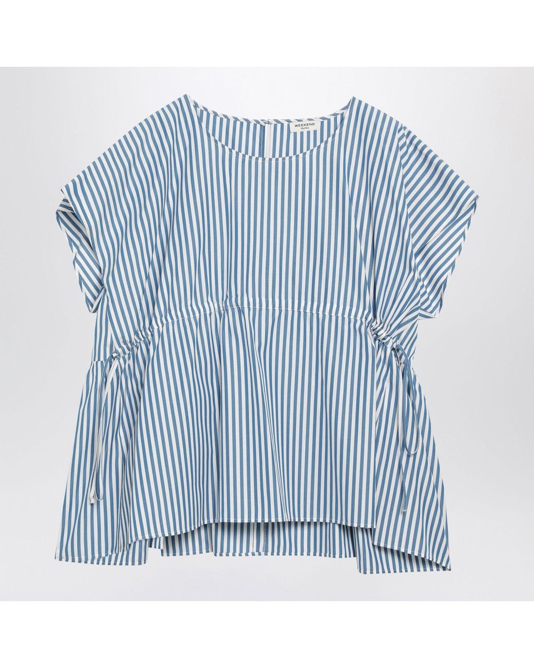 Weekend by Maxmara Blueette Cotton Poplin Blouse