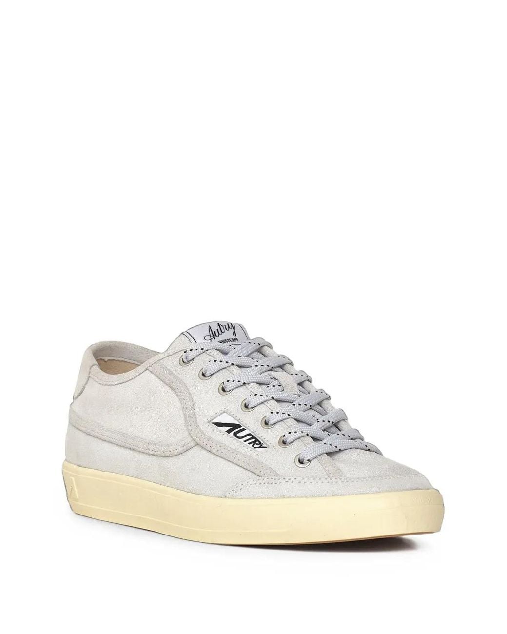 Autry White Windscape Low Sneakers for men
