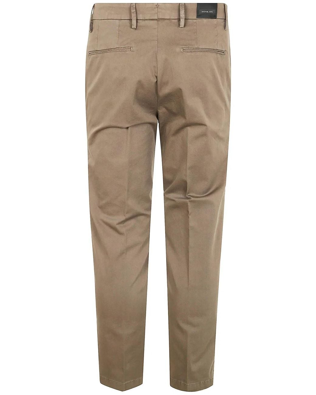 Michael Coal Natural Capri American Pocket Trousers for men