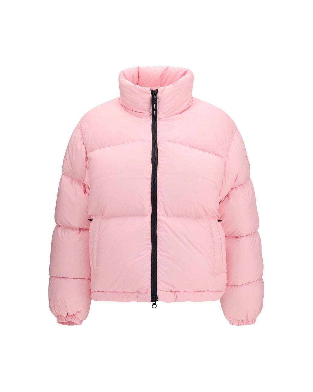 Canada Goose Pink Cropped Fallon Puffer Jacket