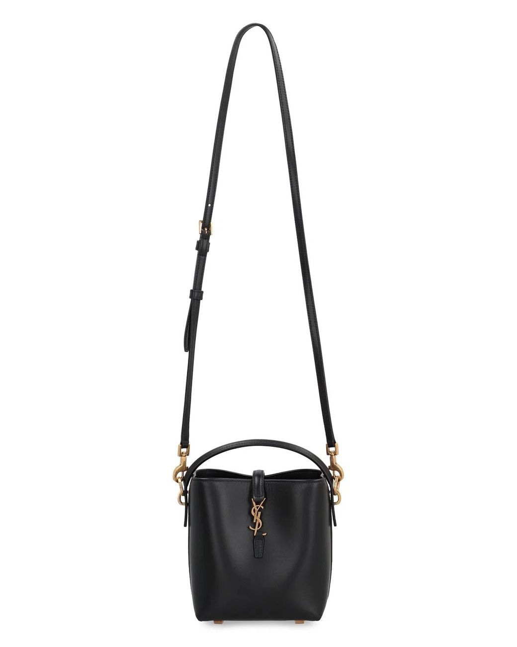 Saint Laurent Black Le 37 Mini Bucket Bag