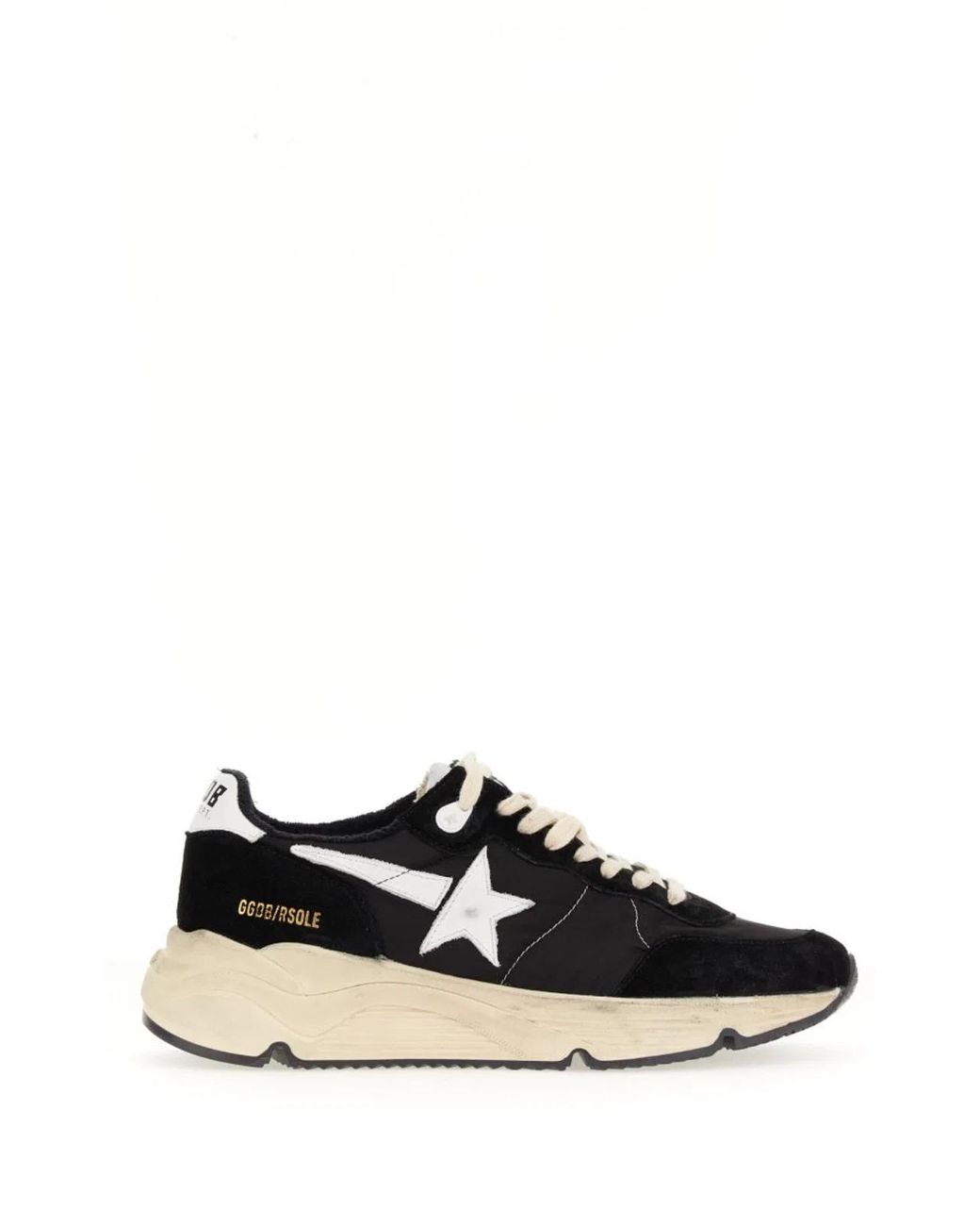Golden Goose Deluxe Brand Black Running Sole Sneaker for men