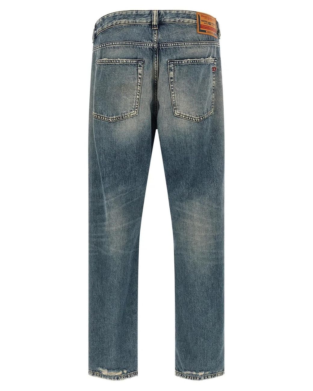 DIESEL Blue '2024 D-Macs' Jeans for men