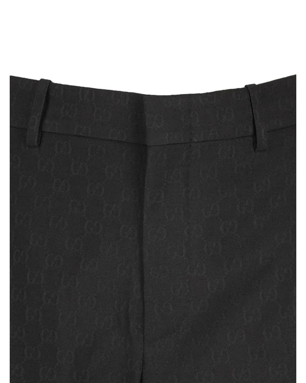 Gucci Black Belt Loops Side Vents for men