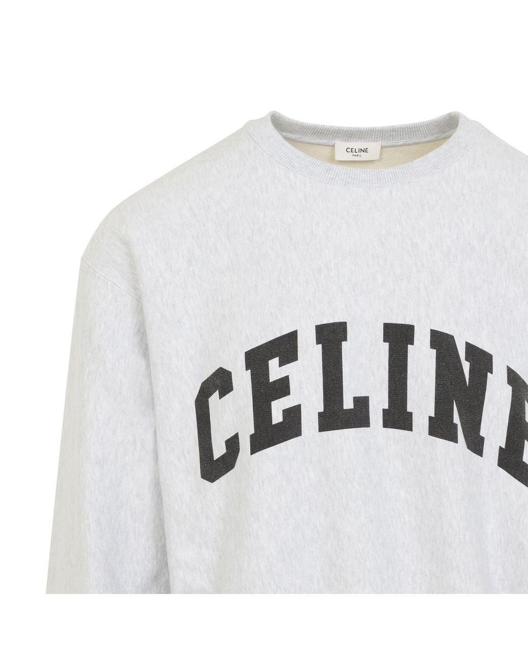 Céline White Pale Relaxed Sweatshirt for men