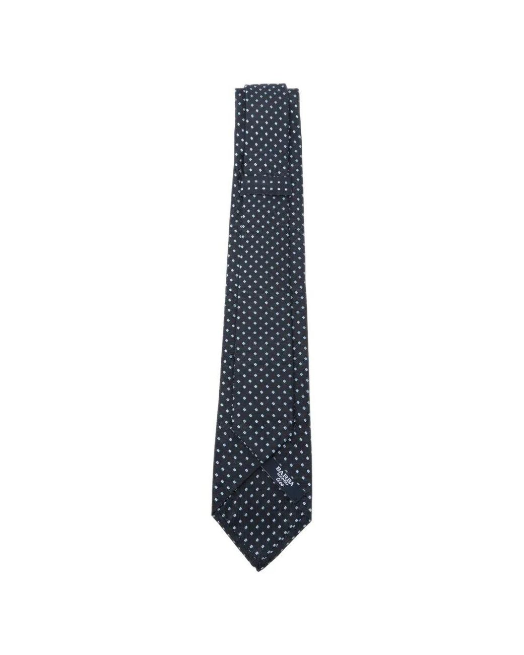 Barba Napoli Blue Classic 7,5 Tie for men