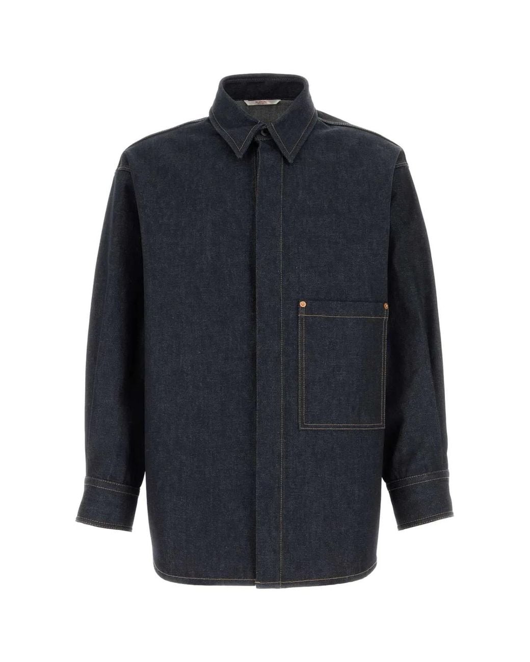 Valentino Garavani Blue Camicia for men