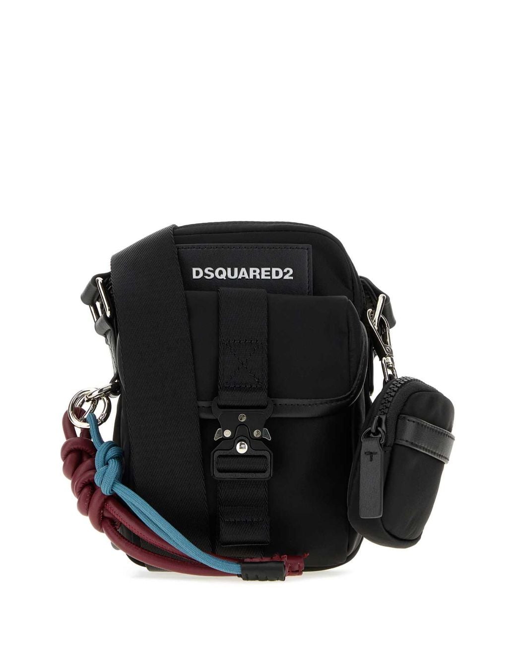 DSquared² Black Mini Crossbody Handbag for men