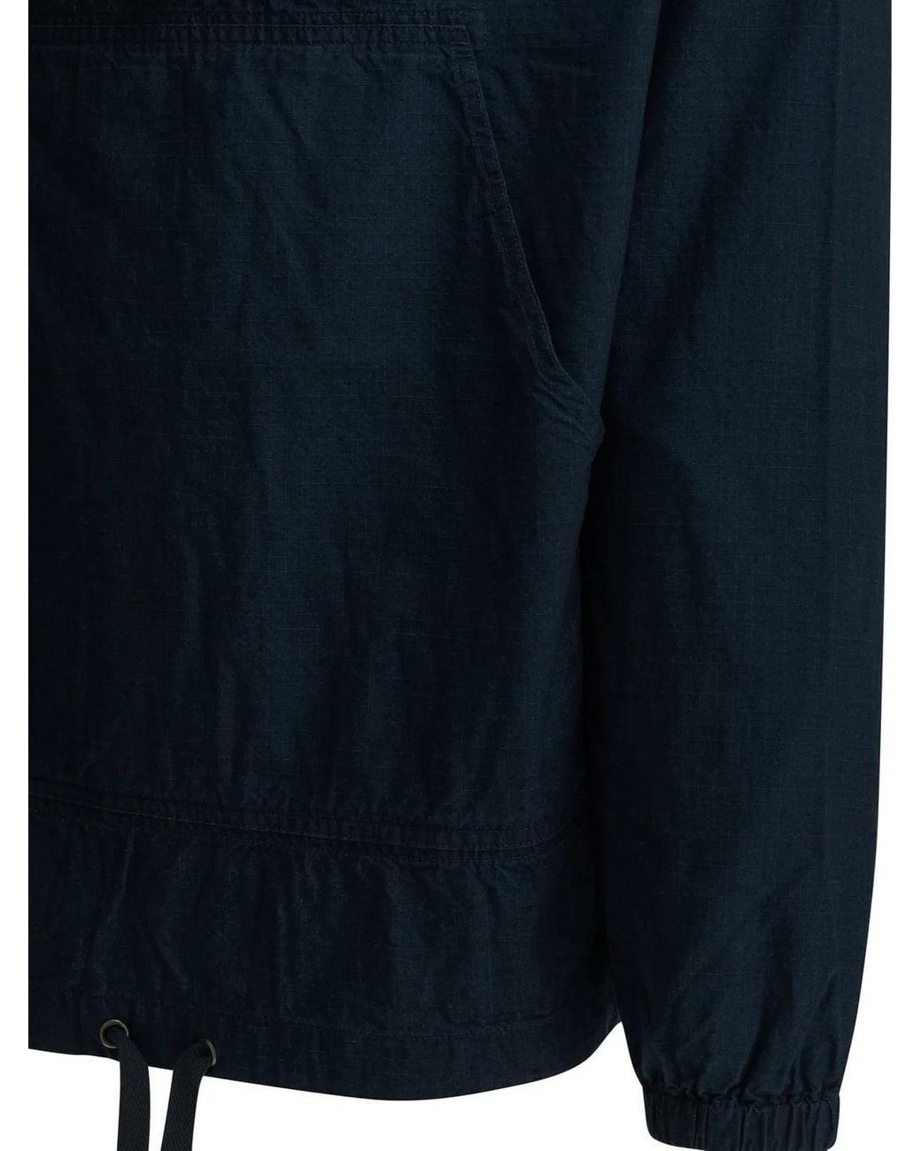 Beams Plus Blue Mil Smock Ripstop Cotton Lightweight Jacket for men