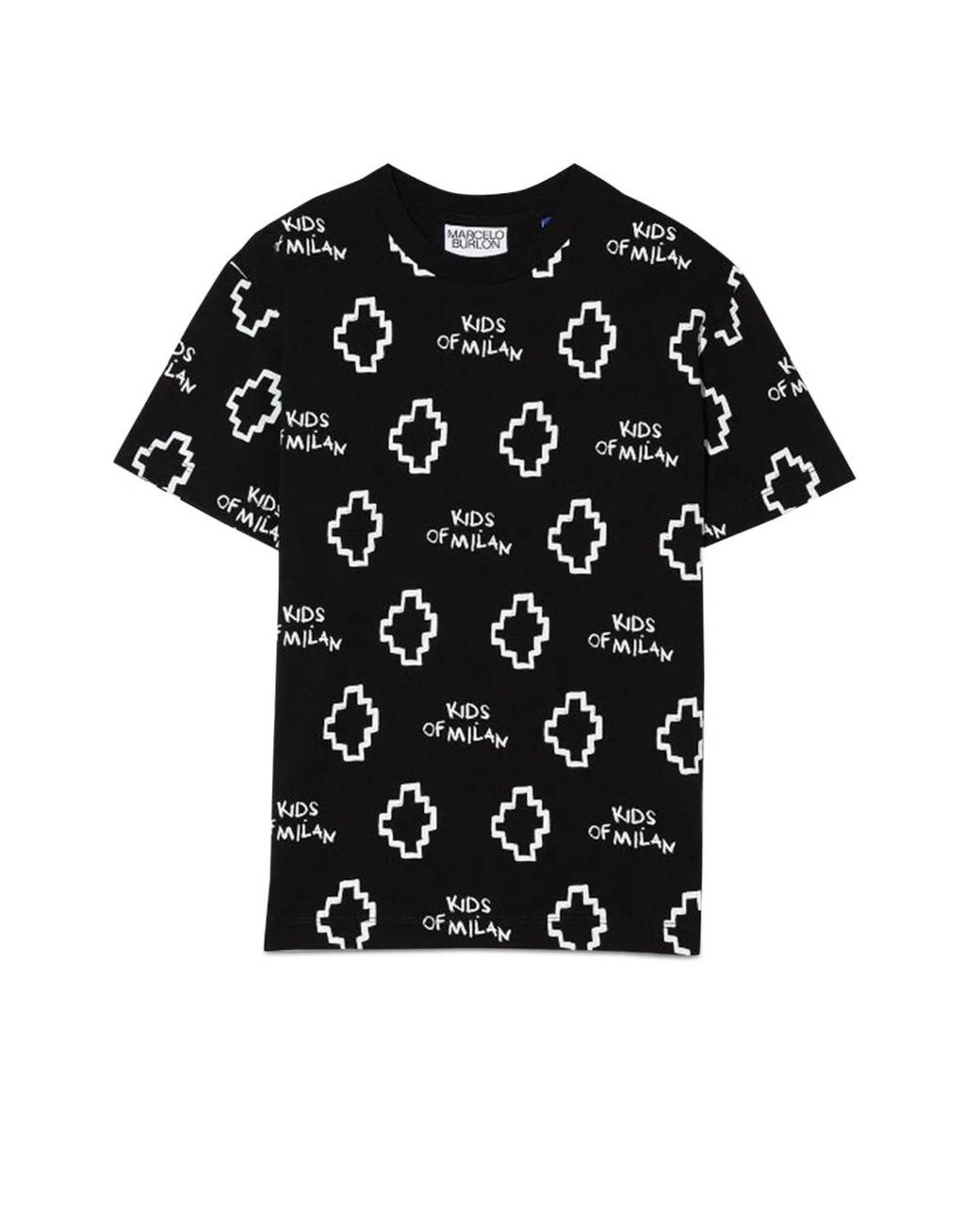 Marcelo Burlon Black Marcelo Burlon County Of Milan Wings T-Shirt S/S