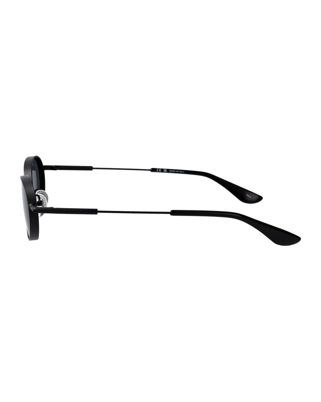 McQueen Metallic Metal Sunglasses