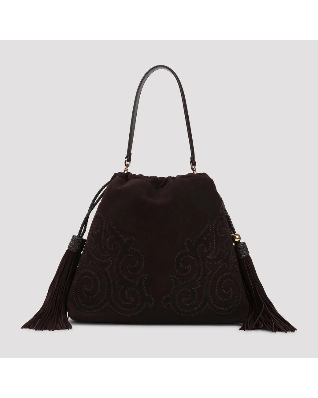 Etro Black Kalispera Medium Bag