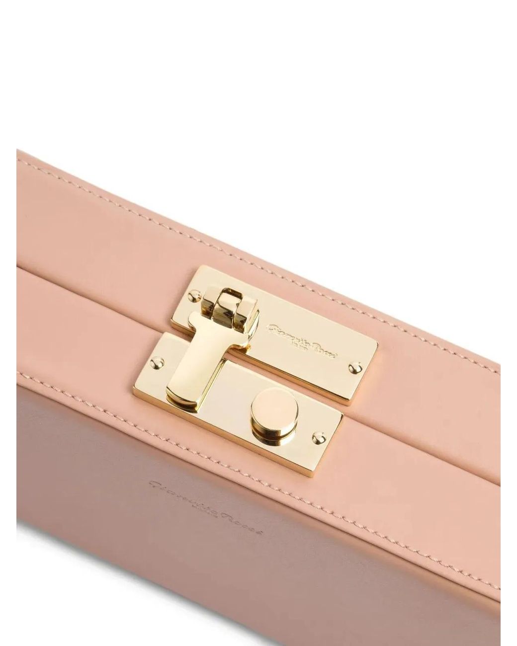 Gianvito Rossi Pink Handbag Calf Glove