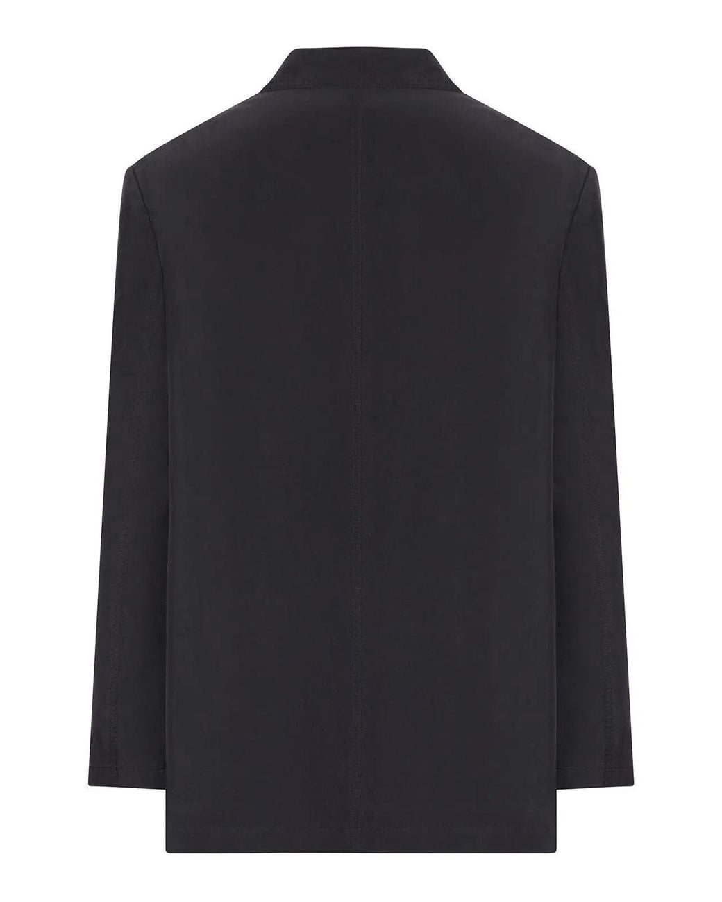 Saint Laurent Black Silk Formal Jacket