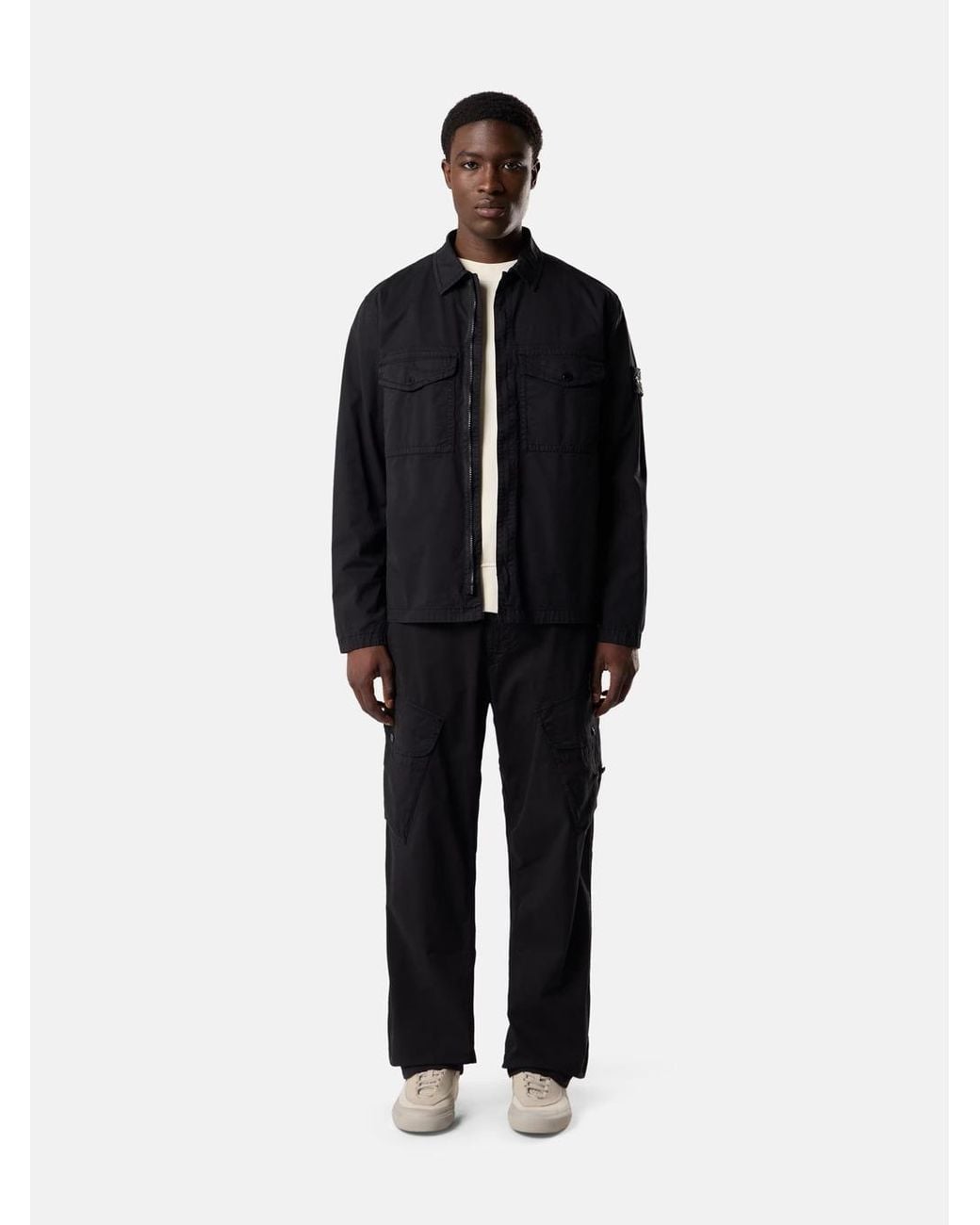 Stone Island Black Shirt for men