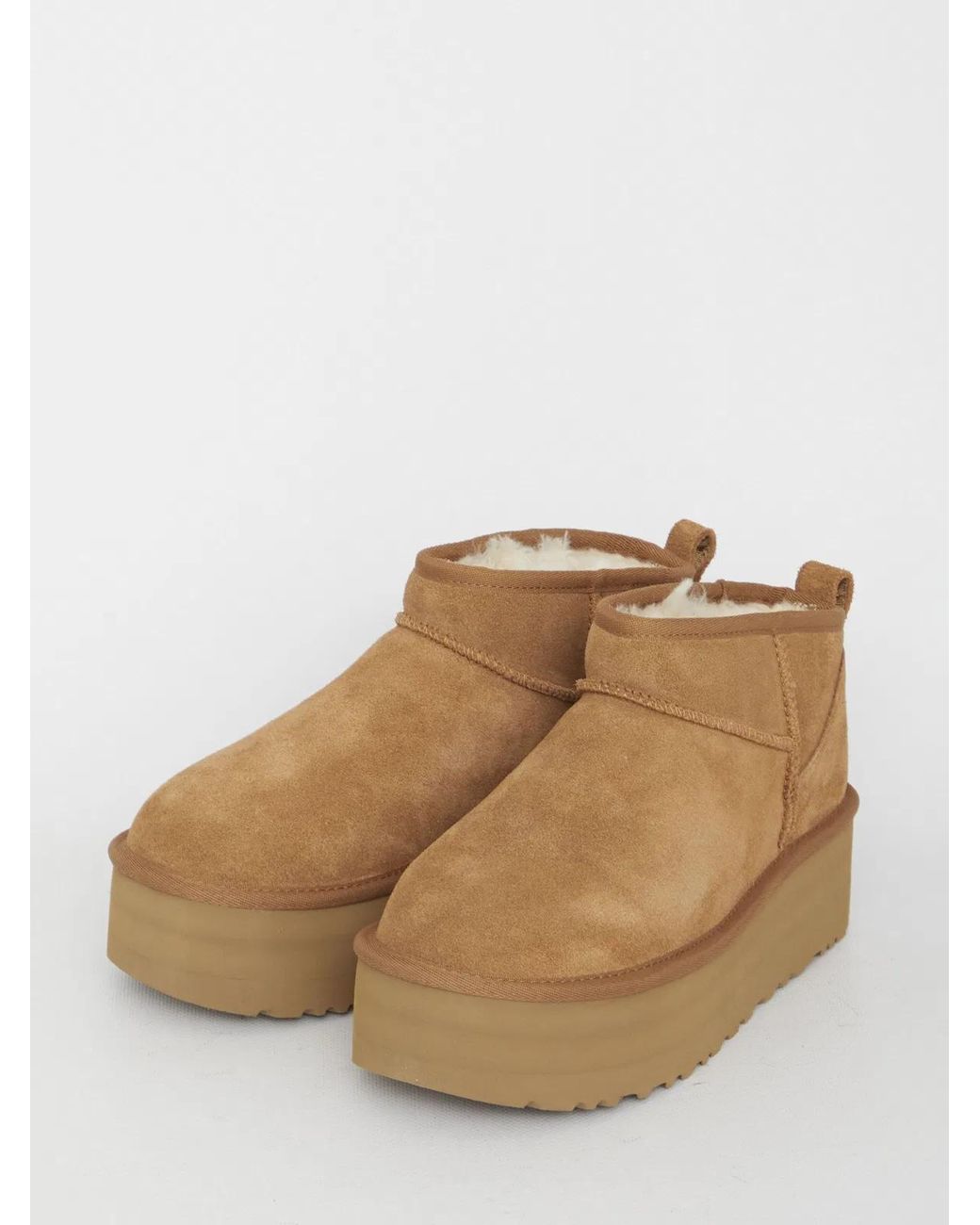 Ugg Brown Classic Ultra Mini Platform