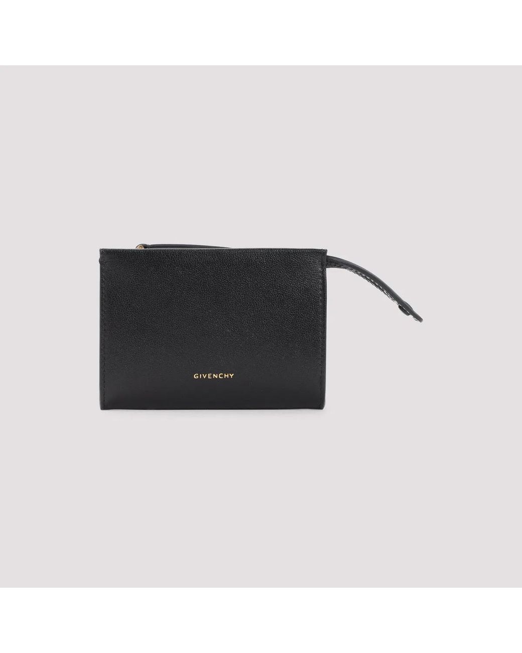 Givenchy Black Zipped Credit Card Case