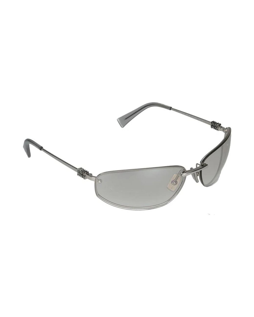Miu Miu Gray Sunglasses 0Mu A50S 1Bc8H1/15/130