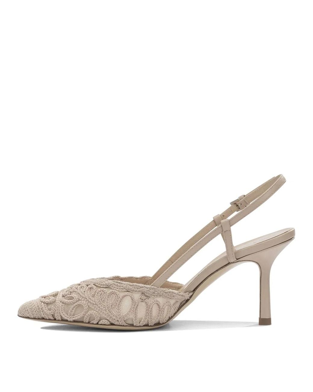 Ninalilou White Heeled Shoes