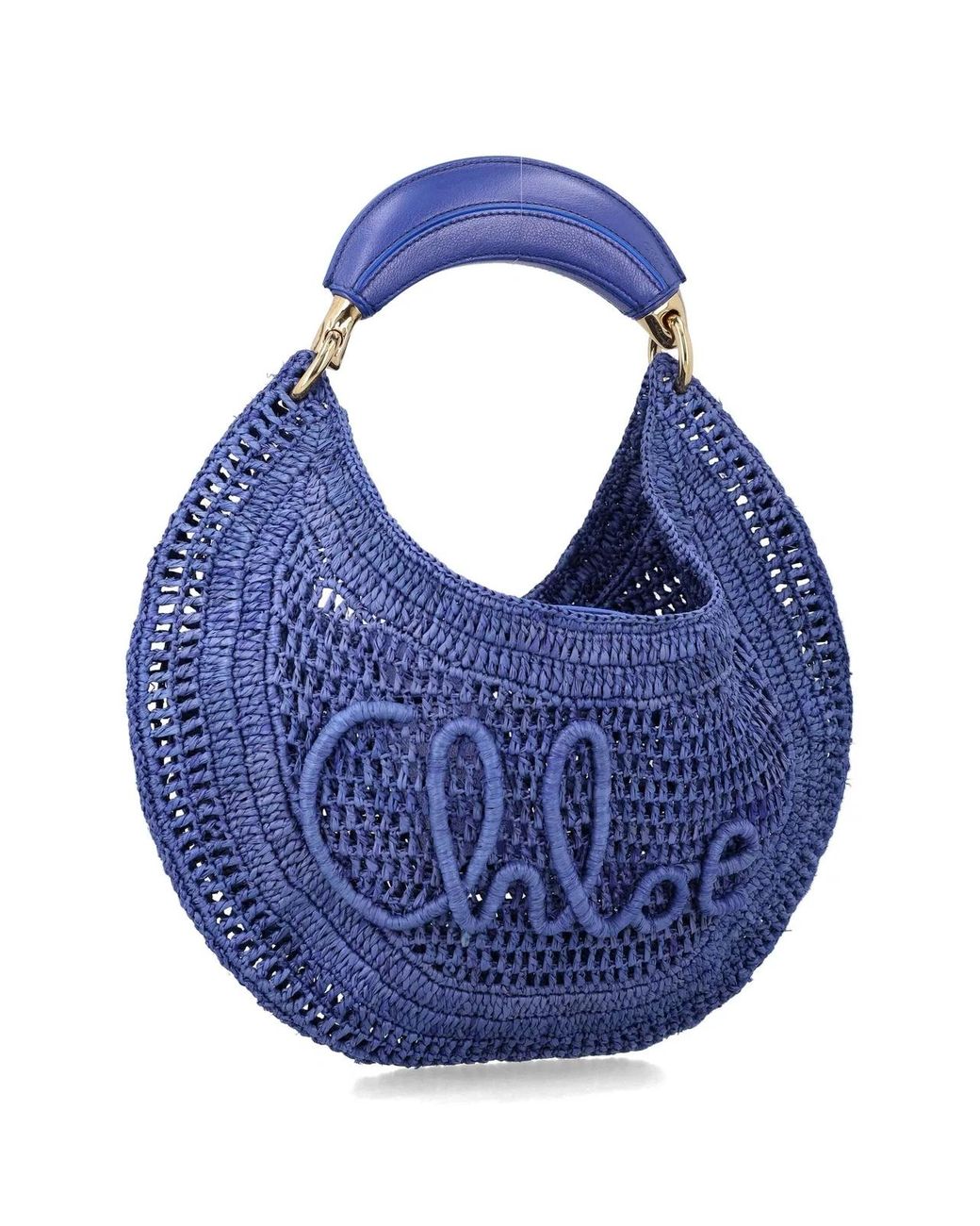 Chloé Blue Summer Banana Bag