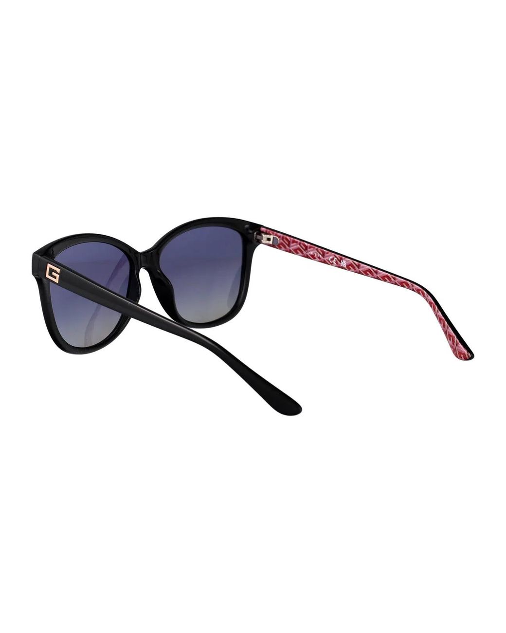 Guess Blue Nero Lucido Fumo Polar Injectate Sunglasses