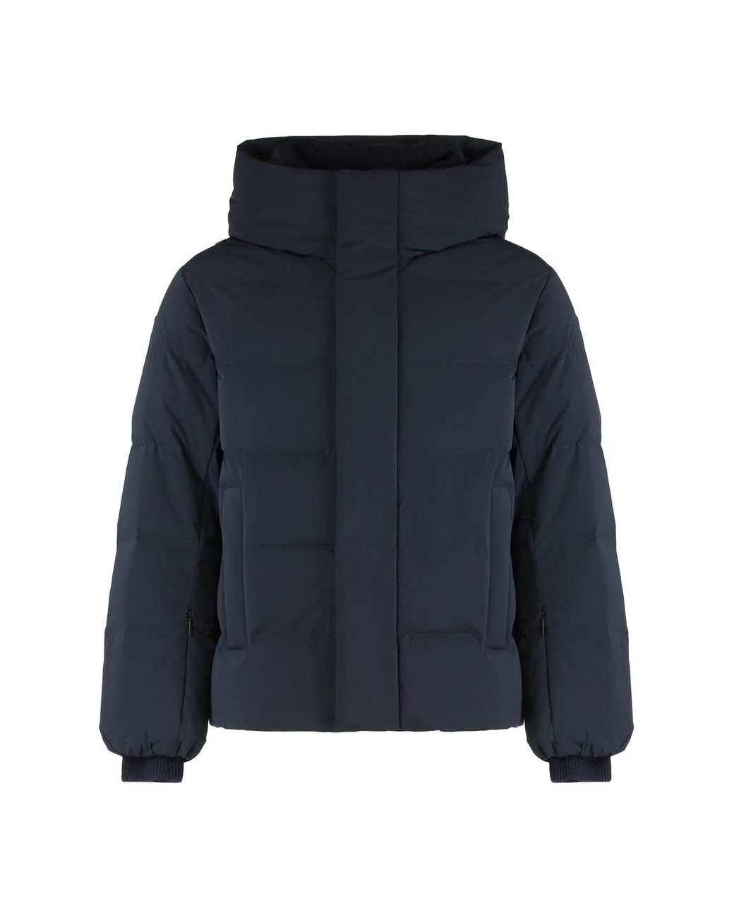 Fusalp Blue Atila Hooded Short Down Jacket for men