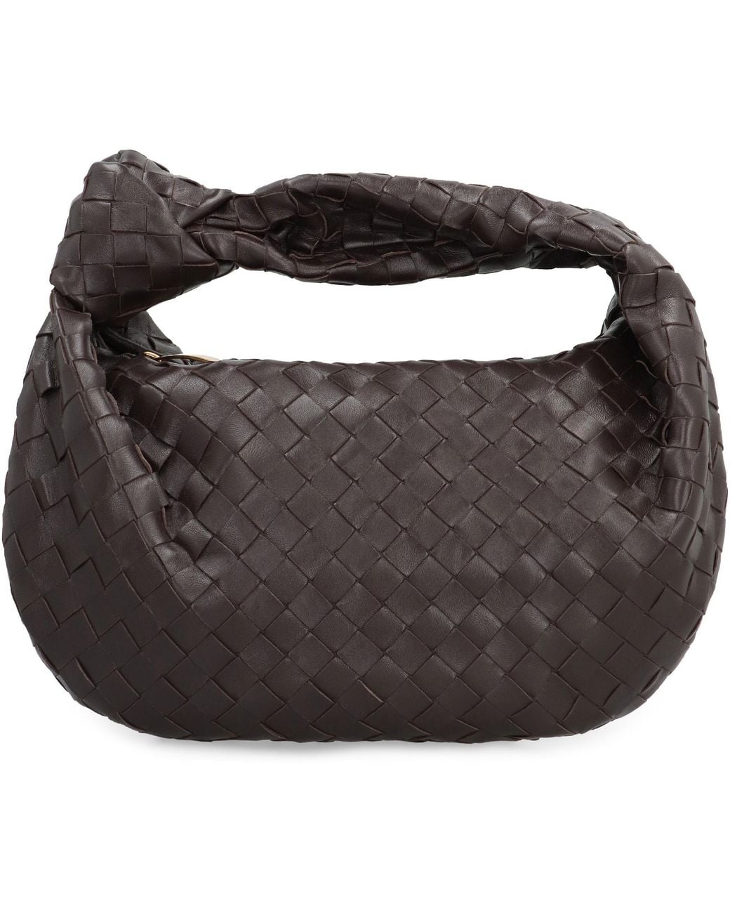 Bottega Veneta Brown Teen Jodie Handbag