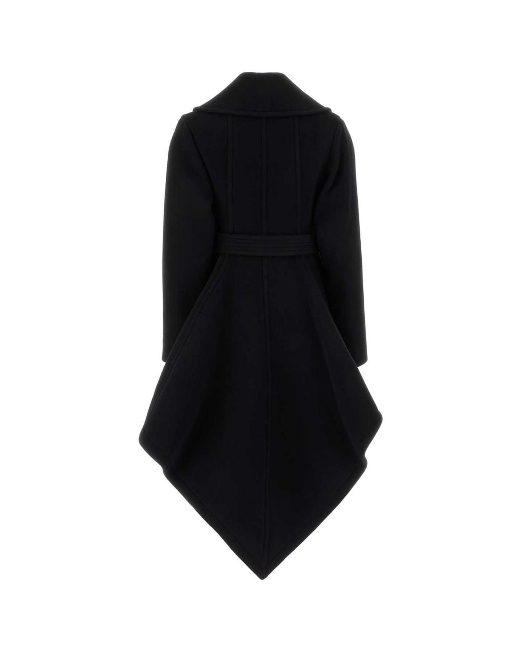 Alaïa Black Wool Coat