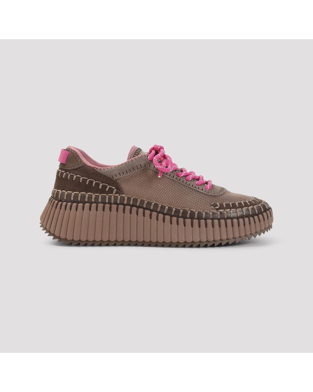Chloé Brown Darkness Nama Sneakers