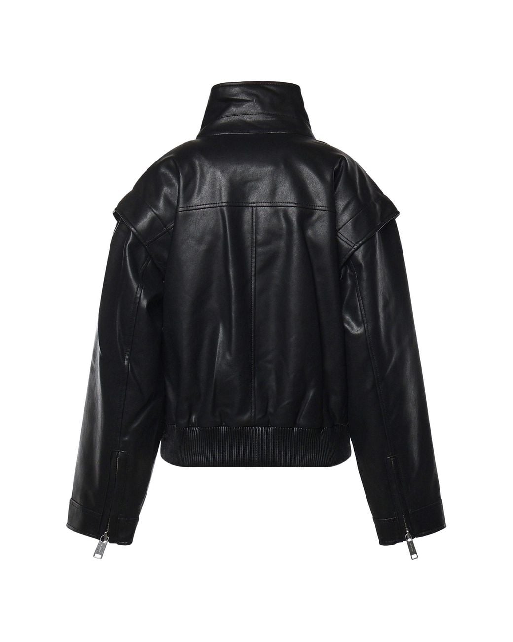 Self-Portrait Black Bomber Jacket