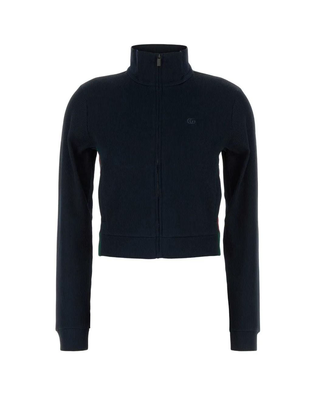 Gucci Blue L/ Zip Sweat